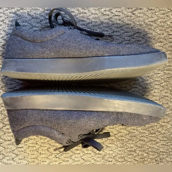 🔥 Allbirds Mens Heathered Gray Merino Wool Pipers Mens Sz 11 Shoes Sneakers
