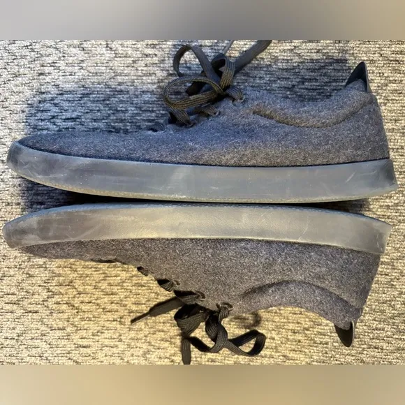 🔥 Allbirds Mens Heathered Gray Merino Wool Pipers Mens Sz 11 Shoes Sneakers