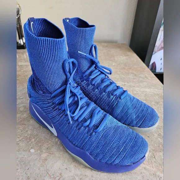 2016 Nike Hyperdunk FK Flynit Game royal blue basketball 🏀shoes men's size 10.5
