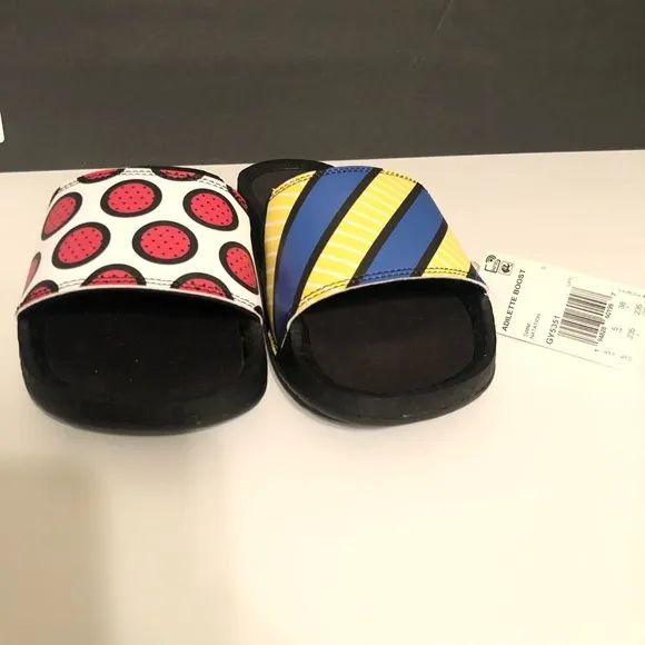 Adidas Adilette Boost Originals x Craig &amp; Karl GY5351  Sandals Swim Slides Sz 5