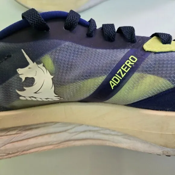Adidas Adizero Boston 10 Marathon Running Shoes Men's Size 13 Blue 2022 GY0929