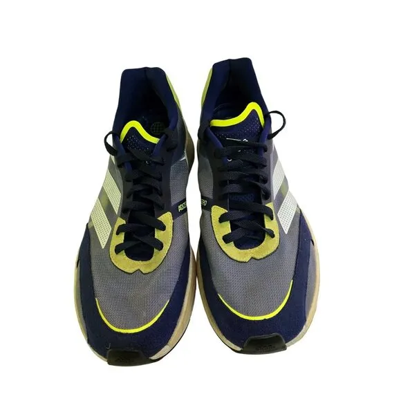 Adidas Adizero Boston 10 Marathon Running Shoes Men's Size 13 Blue 2022 GY0929