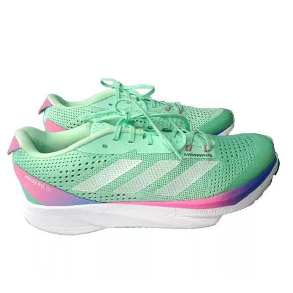 adidas Adizero SL Women's Shoes Size 9 Pulse Mint Lucid Fuchsia