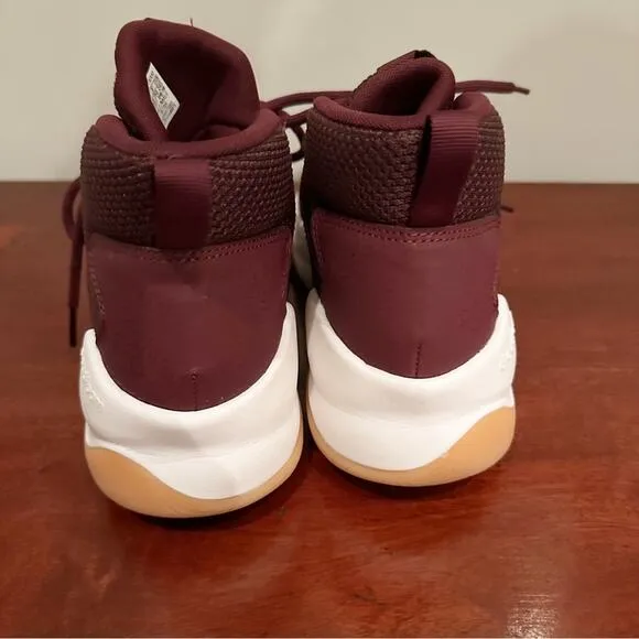 Adidas BB7009 Men Streetfire Burgundy Maroon Basketball Sneakers Shoes Size 7