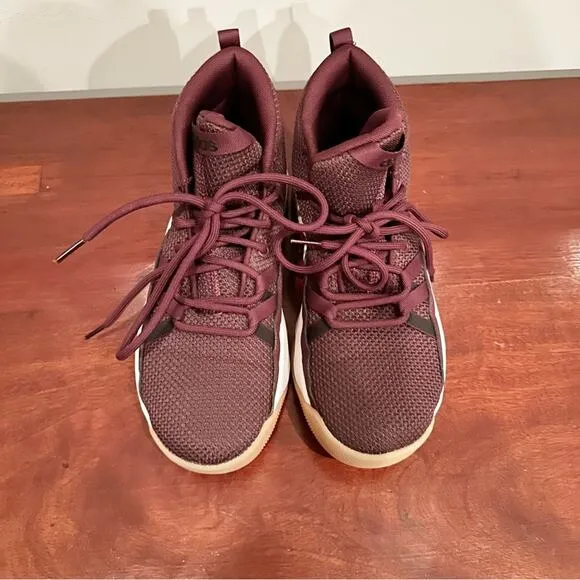 Adidas BB7009 Men Streetfire Burgundy Maroon Basketball Sneakers Shoes Size 7