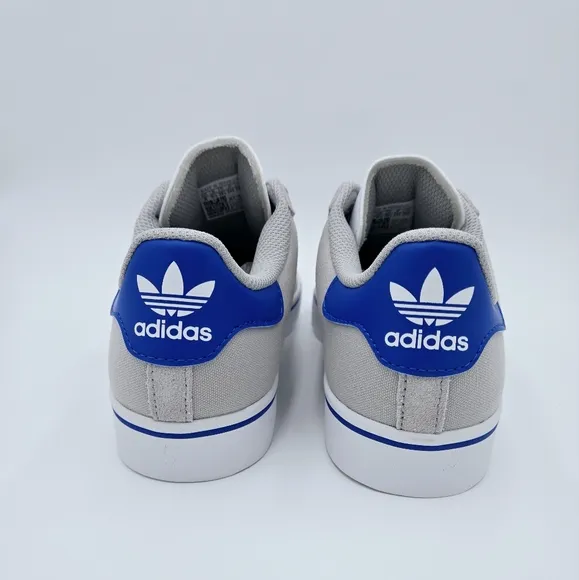 Adidas CAMPUS VULC J  Gray/Blue Casual Sneakers Big Kid's IH8039   #A14
