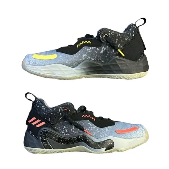 Adidas D.O.N.‎ Issue 3 GCA Xbox 360 Mitchell Black Grey Men Basketball Size 10