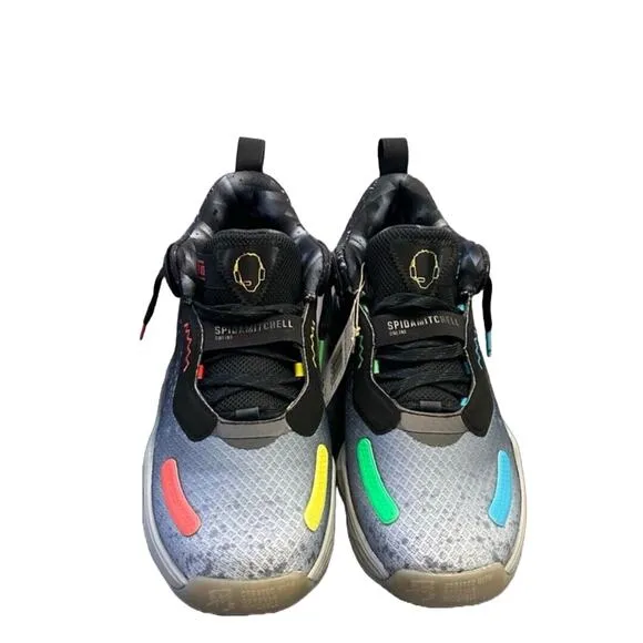 Adidas D.O.N.‎ Issue 3 GCA Xbox 360 Mitchell Black Grey Men Basketball Size 10