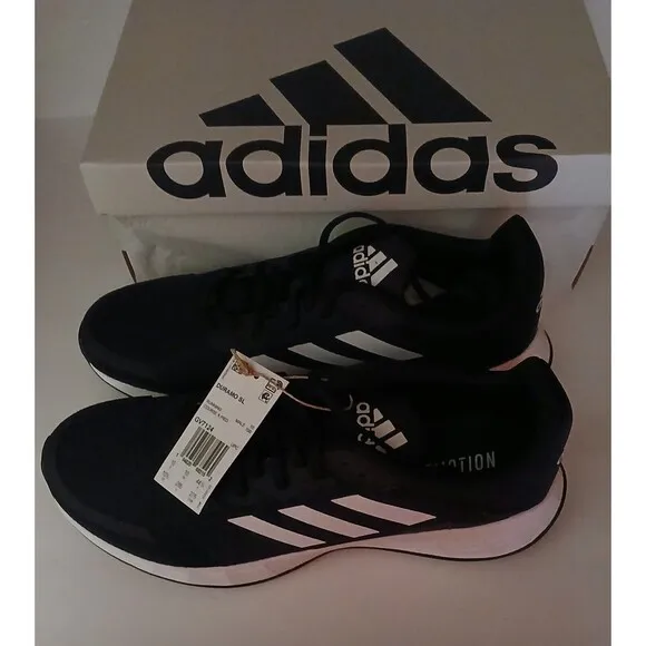 adidas Duramo‎ SL Black White - 10.5 GV7124  - ***NEW IN BOX***