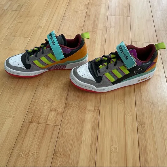 Adidas Forum Low S.E.E.D. Multicolor Women's Shoes GV7675 Size 6.5