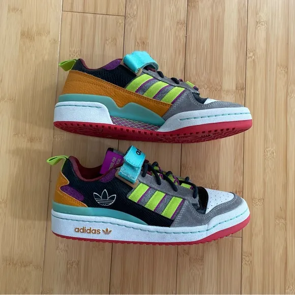 Adidas Forum Low S.E.E.D. Multicolor Women's Shoes GV7675 Size 6.5