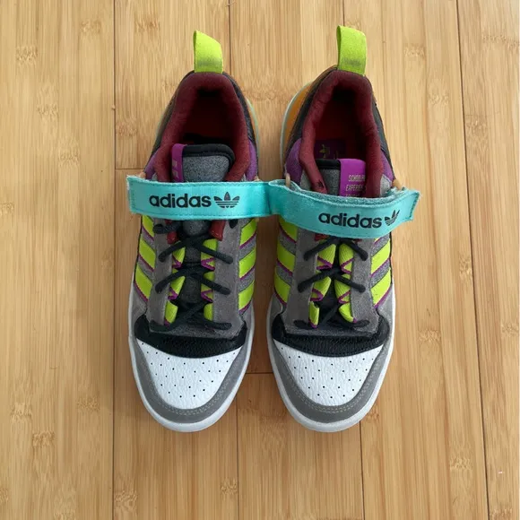 Adidas Forum Low S.E.E.D. Multicolor Women's Shoes GV7675 Size 6.5