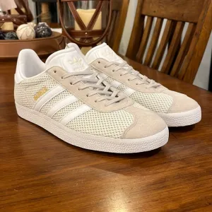 Adidas Gazelle shoes sneakers new BB5178 Talc White Mesh Women’s Size 10