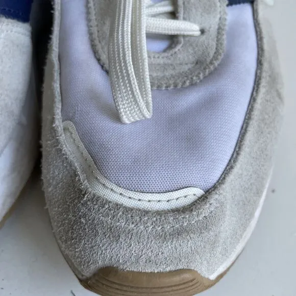 Adidas Mens 10.5 Originals Retropy F2 Blue White Casual Shoes Sneakers GW9354