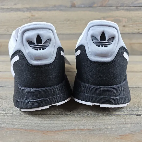 adidas Men's Originals ZX 1K Boost Shoes Sneakers White Black Silver