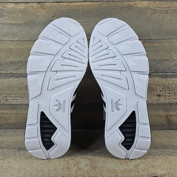 adidas Men's Originals ZX 1K Boost Shoes Sneakers White Black Silver