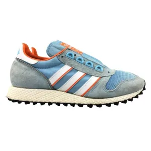 Adidas Mens Size 8.5 Robert Brooks x Silverbirch SPZL Clear Blue Sneakers BD7921