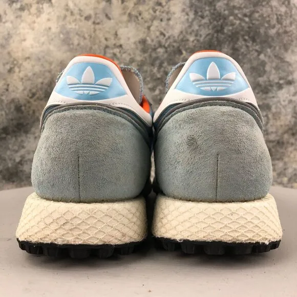 Adidas Mens Size 8.5 Robert Brooks x Silverbirch SPZL Clear Blue Sneakers BD7921