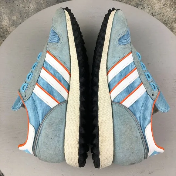 Adidas Mens Size 8.5 Robert Brooks x Silverbirch SPZL Clear Blue Sneakers BD7921