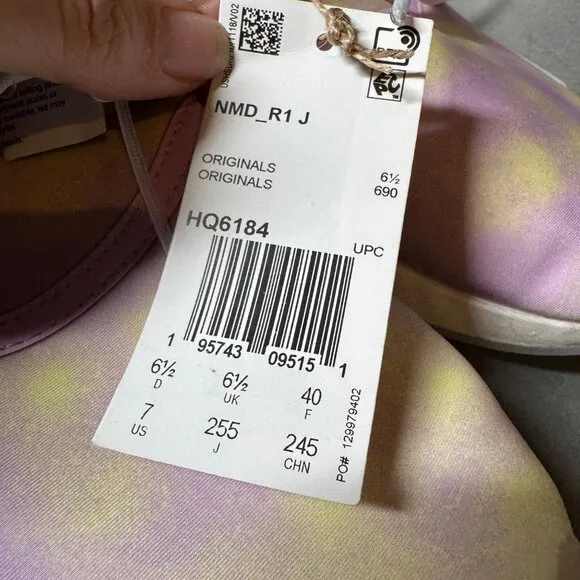 Adidas NMD R1 Bliss Lilac Sneaker Shoes‎ Size 7 NEW WITH TAG