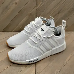 Adidas NMD R1 V2 Primeblue White Black Gum Casual Sneakers Mens Size 9 Shoes