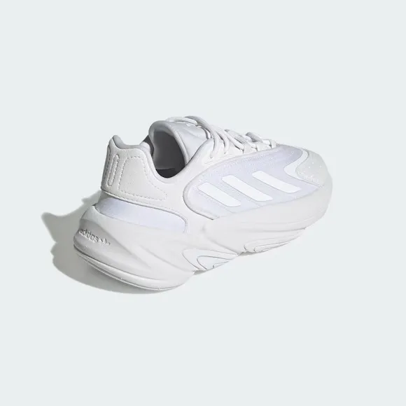 Adidas Original Ozelia H03132 Shoes Big Kids White Lace Up Casual Sneaker NR7602