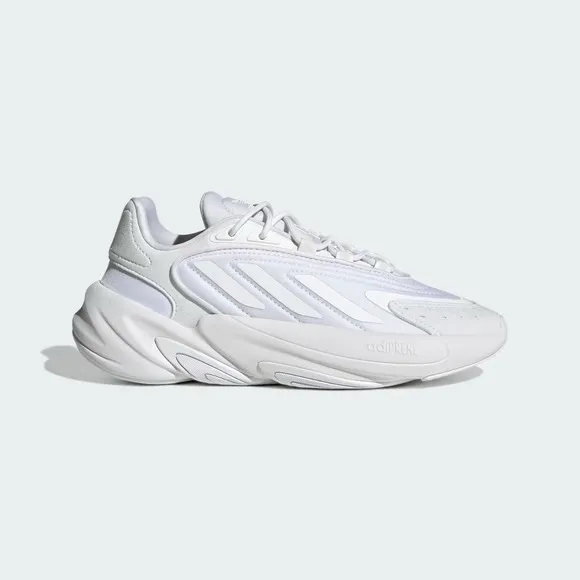 Adidas Original Ozelia H03132 Shoes Big Kids White Lace Up Casual Sneaker NR7602