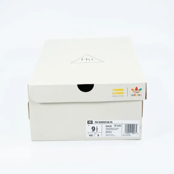 Adidas Originals Pharrell x Superstar Primeknit GX0195 Black 2021 Sneakers