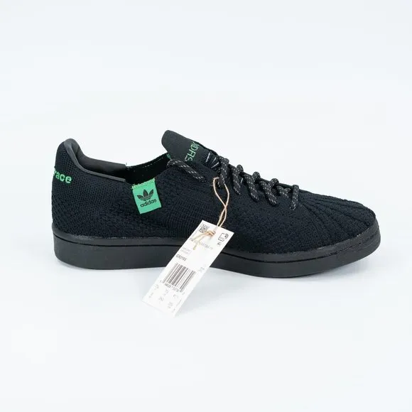 Adidas Originals Pharrell x Superstar Primeknit GX0195 Black 2021 Sneakers