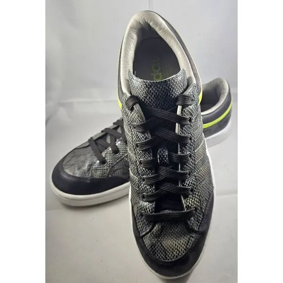 Adidas Originals Superstar Grey Snakeskin With Lime Green And Black Leather  8,5