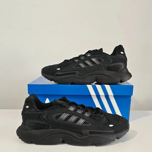 Adidas OZMILLEN Men's Shoes - Core Black /Silver Metallic - Size 12.5 - IF9601