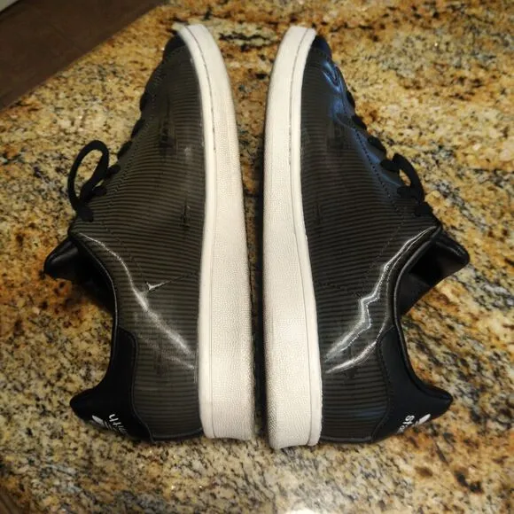 Adidas Stan Smith AT-AT Sneakers Black &amp; White Mens Shoes US 6 B24720 Star Wars