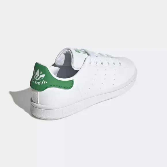 Adidas Stan Smith FX7519 Sneakers Big Kids White Green Lifestyle Shoes NR9625