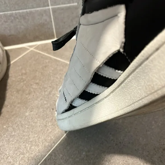 Adidas Superstar FV3023 shoes sneakers white black Mens Size 12