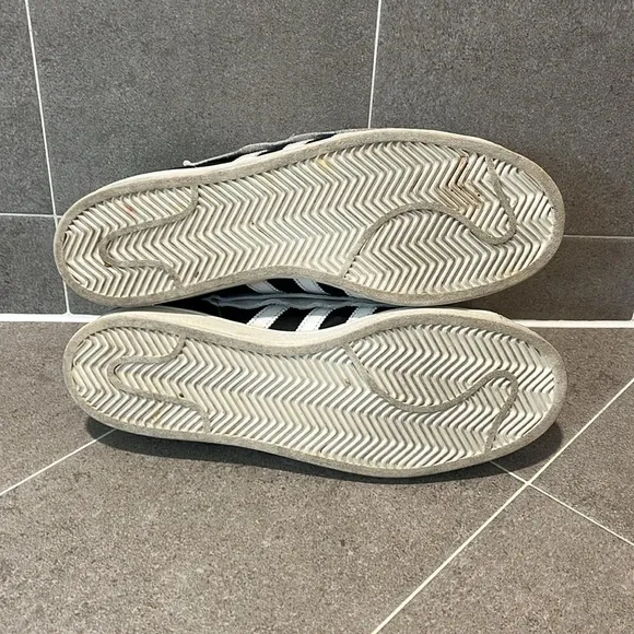 Adidas Superstar FV3023 shoes sneakers white black Mens Size 12