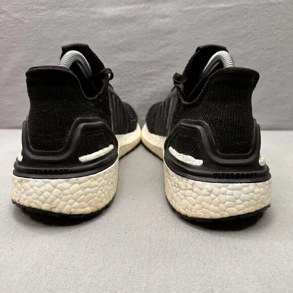 adidas UltraBoost 19 Womens Size 9.5 Shoes Core Black White Athletic Sneakers