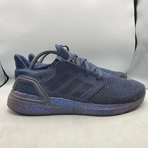 adidas UltraBoost 20 x ISS US National Lab Low Tech Indigo Mens 10 Shoes FV8450