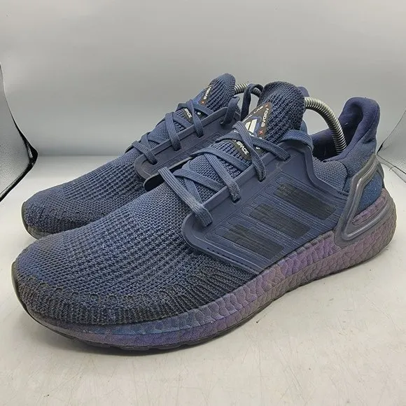adidas UltraBoost 20 x ISS US National Lab Low Tech Indigo Mens 10 Shoes FV8450