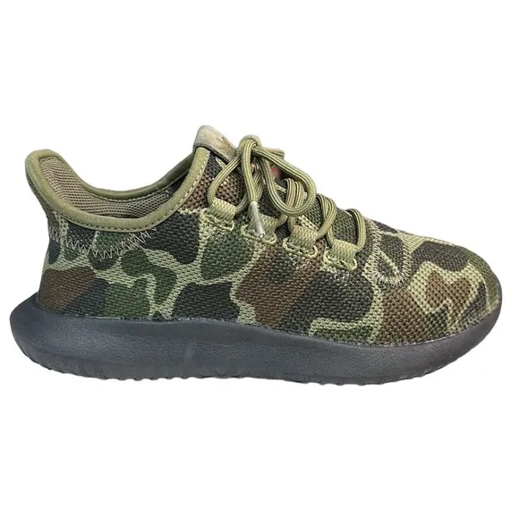 Adidas Ultraboost Green Camo Black Tubular Shadow PYV702001 Shoes Sneakers 5.5