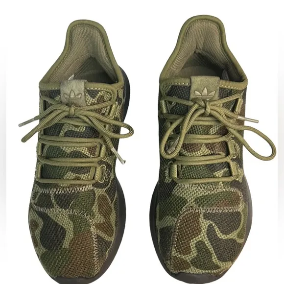 Adidas Ultraboost Green Camo Black Tubular Shadow PYV702001 Shoes Sneakers 5.5