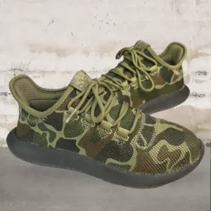Adidas Ultraboost Green Camo Black Tubular Shadow PYV702001 Shoes Sneakers 5.5