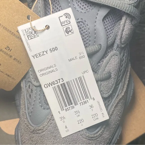 Adidas Yeezy 500 Granite (GW6373) BRAND NEW