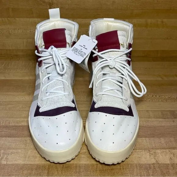 Adidas Originals Rivalry RM Mens Size 14 White Burgundy Shoes Sneakers F34143