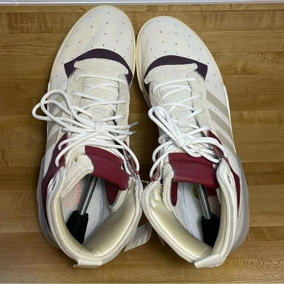 Adidas Originals Rivalry RM Mens Size 14 White Burgundy Shoes Sneakers F34143