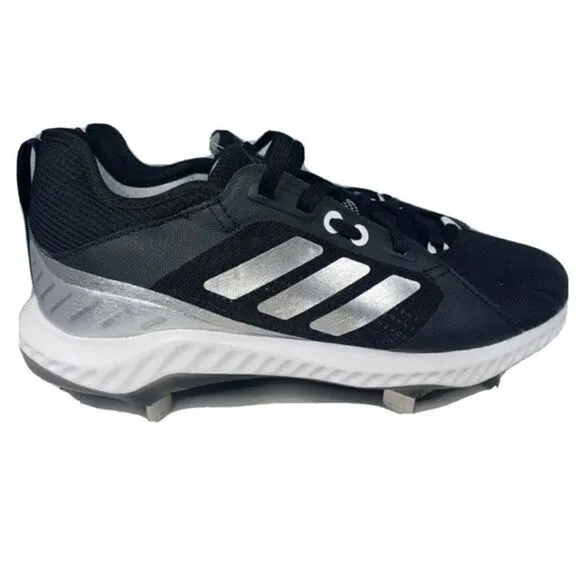 Adidas Pure Hustle Softball Cleats Sneakers Shoes Women's Size 9 US BLK/Gray New