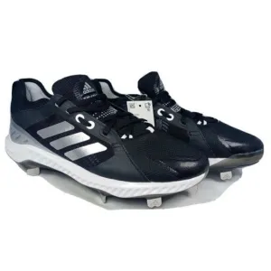 Adidas Pure Hustle Softball Cleats Sneakers Shoes Women's Size 9 US BLK/Gray New