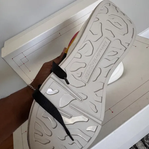 Alexander McQueen Multicolor Oversized Sneakers Size 7