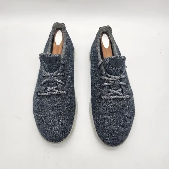 Allbirds Merino Wool Runners Lace Up Sneakers Shoes Mens Size 11 Natural Gray