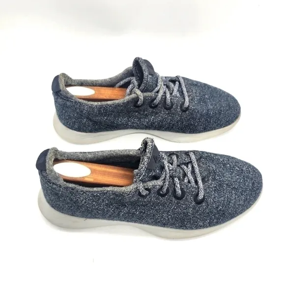 Allbirds Merino Wool Runners Lace Up Sneakers Shoes Mens Size 11 Natural Gray