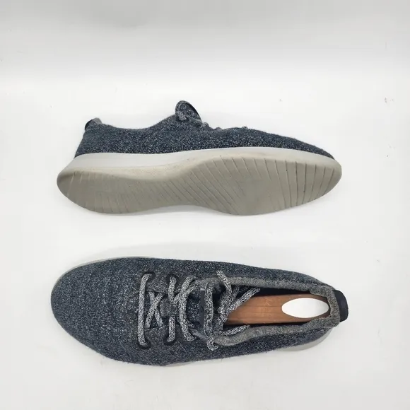 Allbirds Merino Wool Runners Lace Up Sneakers Shoes Mens Size 11 Natural Gray